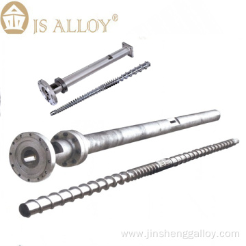 Single screw and barrel for plastic granule machine